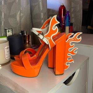 Liliana flame high heels